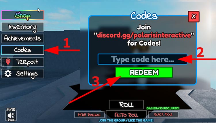 cach nhap code Phonk RNG